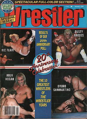 Inside Wrestling January 1986 Ric Flair, Dusty Rhodes, Hulk Hogan VG 122315DBE