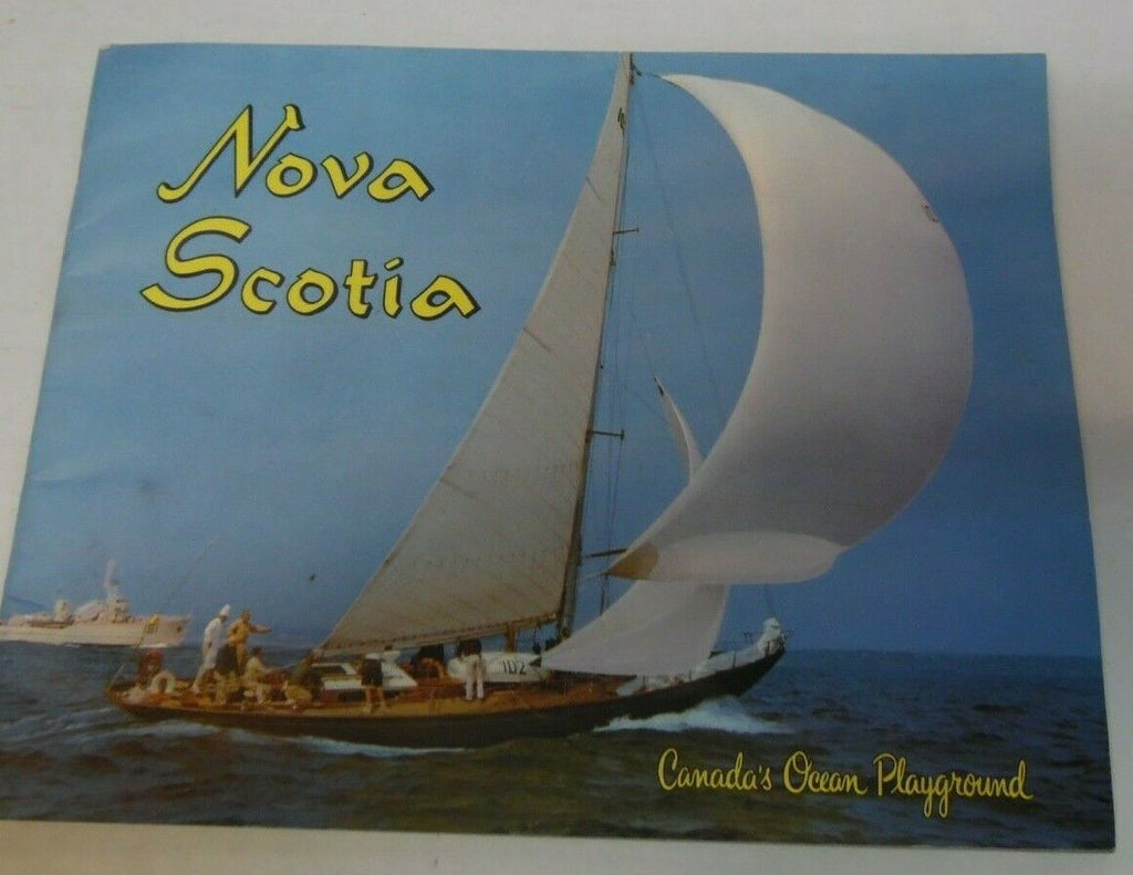 Nova Scotia Canada's Ocean Playground book 020820LLE