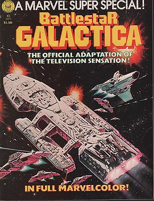 Marvel Magazine Battle Galactica TV Adaption 1978 EX 123115DBE
