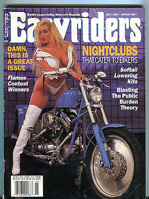 Easyriders Magazine May 1992 Softail Lowering Kits EX 062716jhe