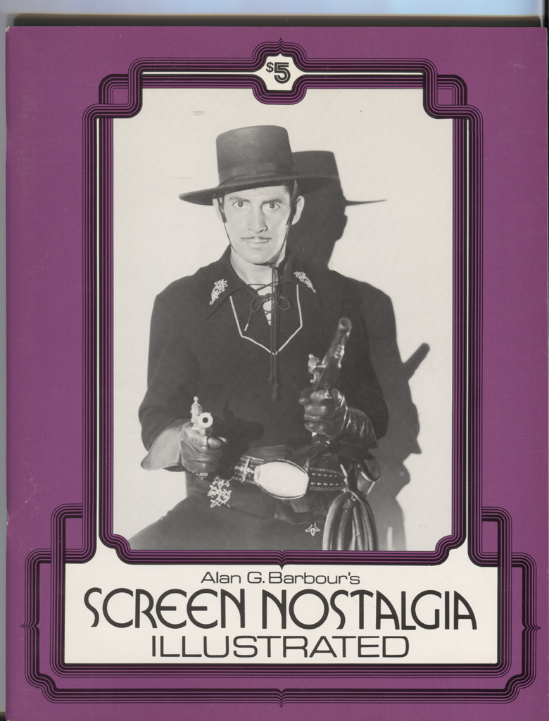 Alan G Barbour's Screen Nostalgia Illustrated #6 1975 RARE 062420DBE