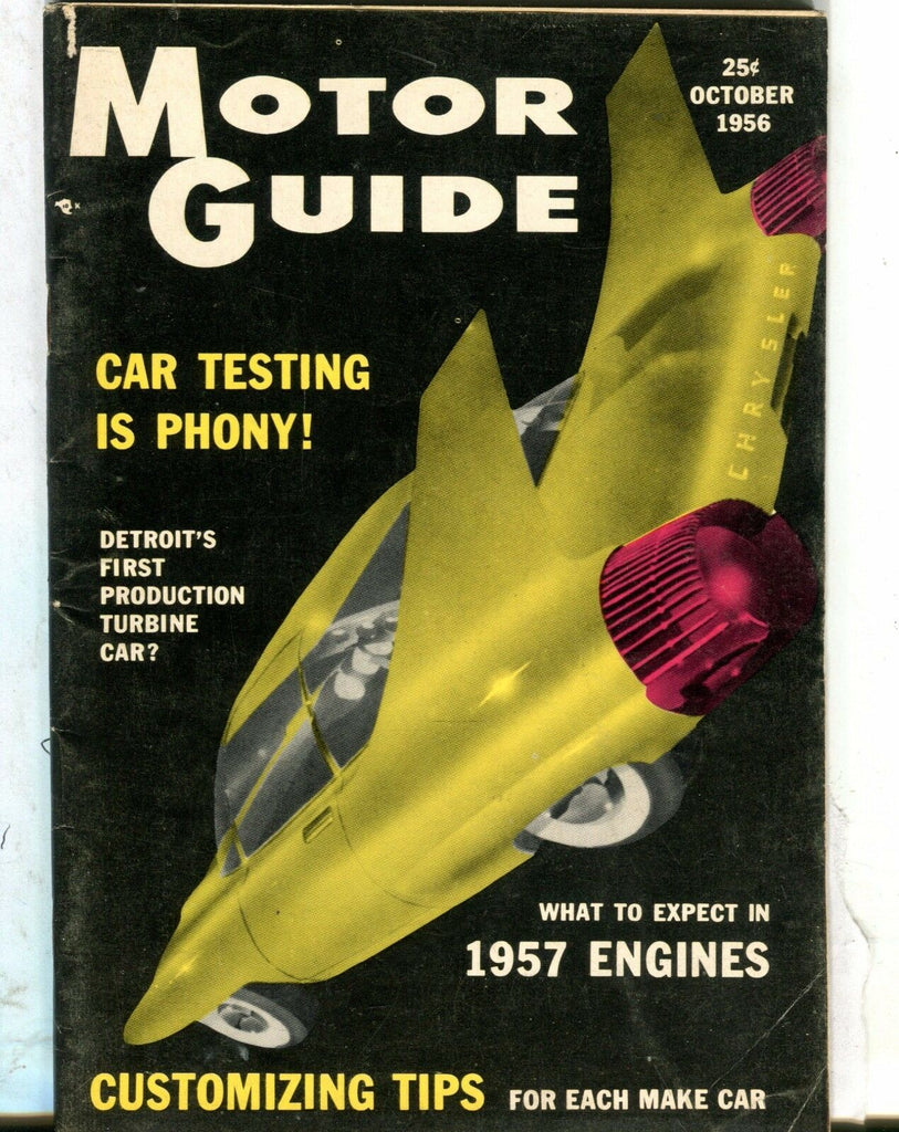 Motor Guide Magazine October 1956 1957 Engines VG 060117nonjhe