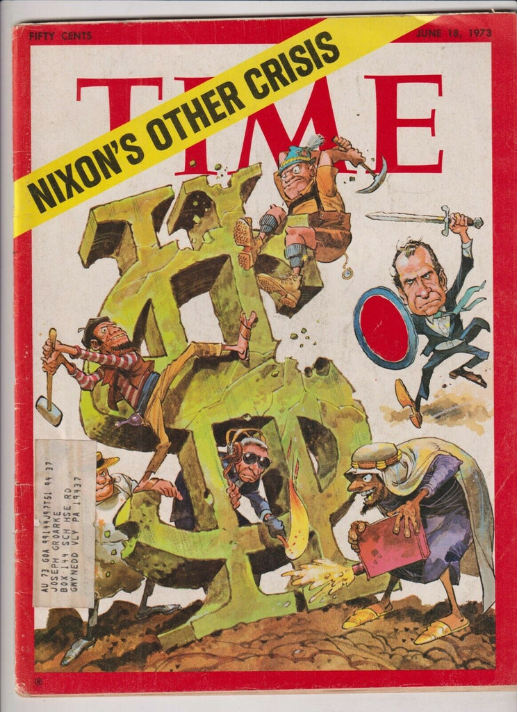 Time Mag Richard Nixon's Other Crisis June 18, 1973 112619nonr