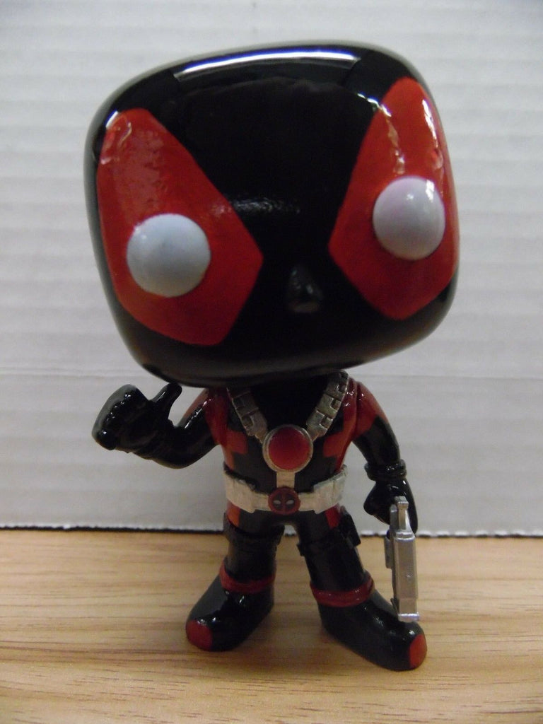 Red & Black Deadpool aPOPcalyptic Custom Funko Figure 011018CFP