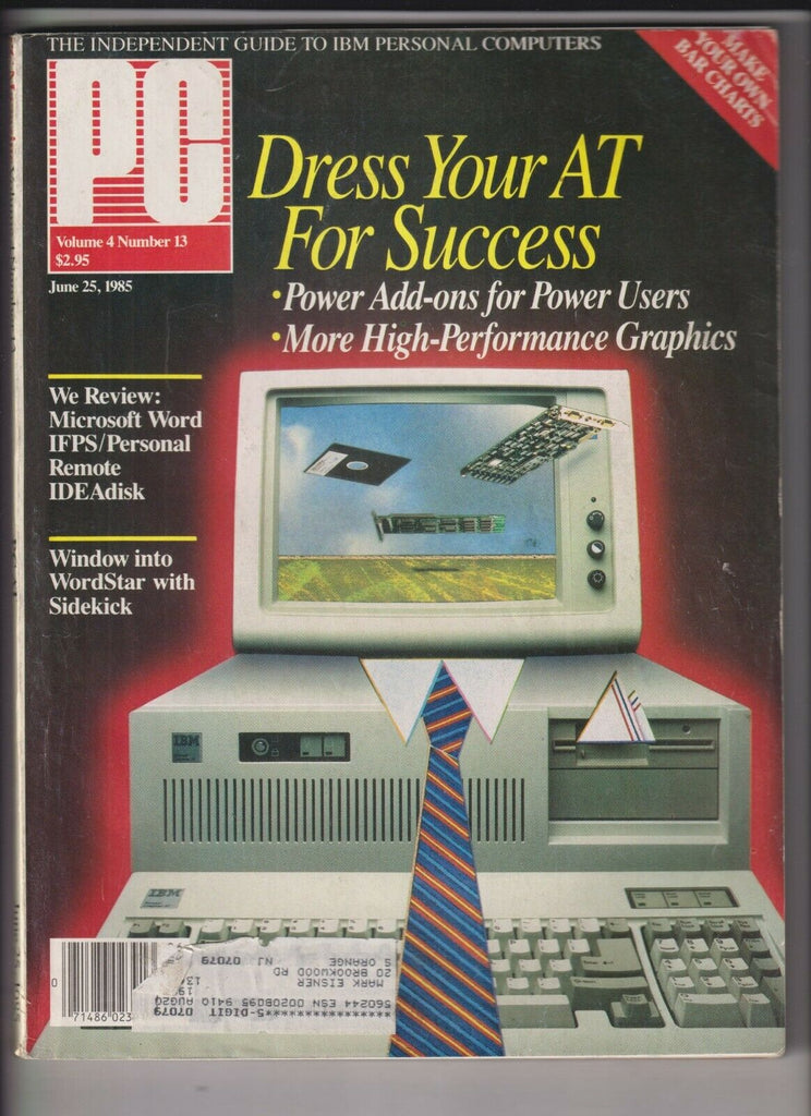 PC Magazine Dress Your AT For Success June 25, 1985 121319nonr