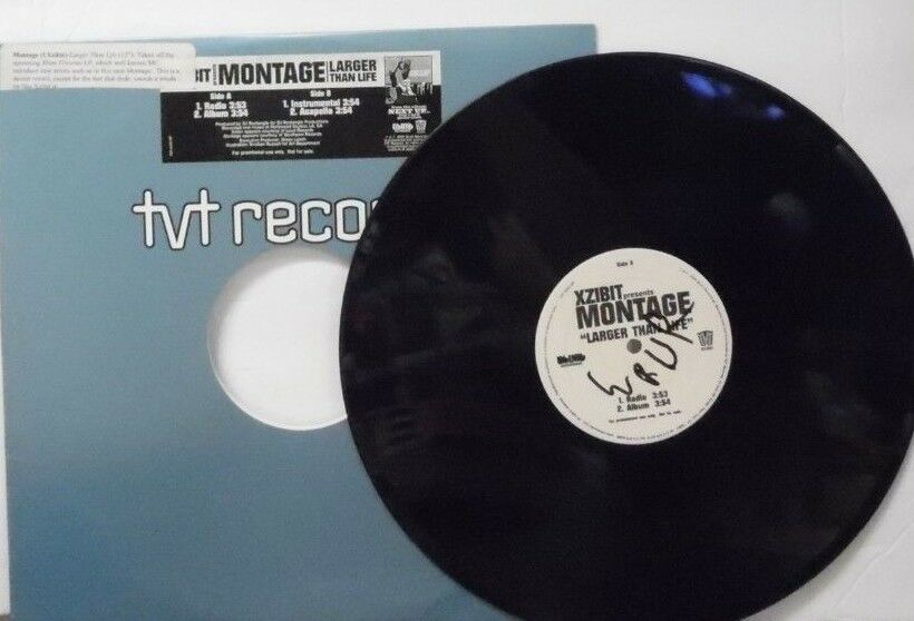 Xzibit Montage Large Than Life 12" Single vinyl 092318LLE