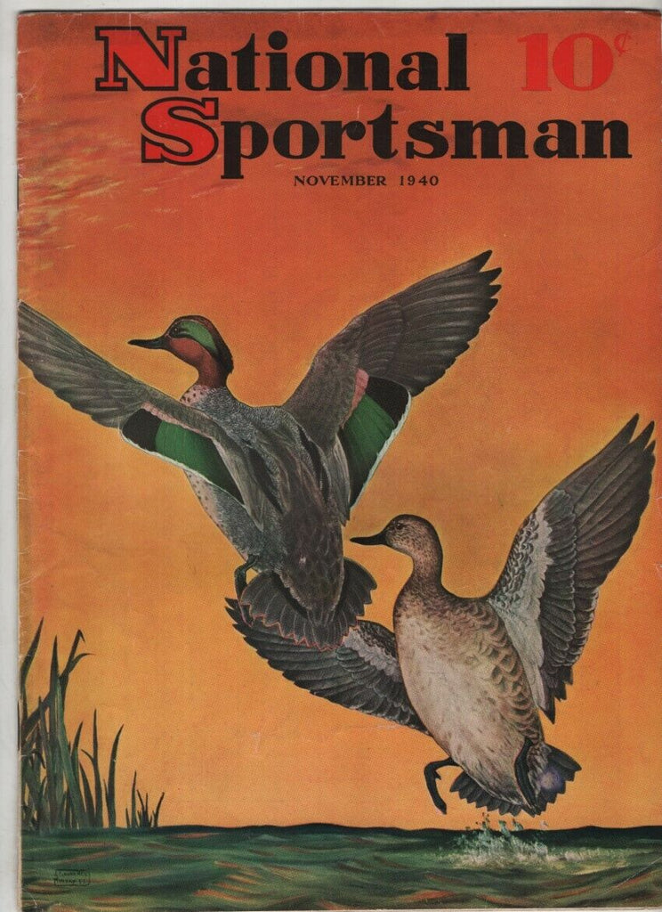 National Sportsman Mag Thanksgiving Hunting November 1940 020321nonr