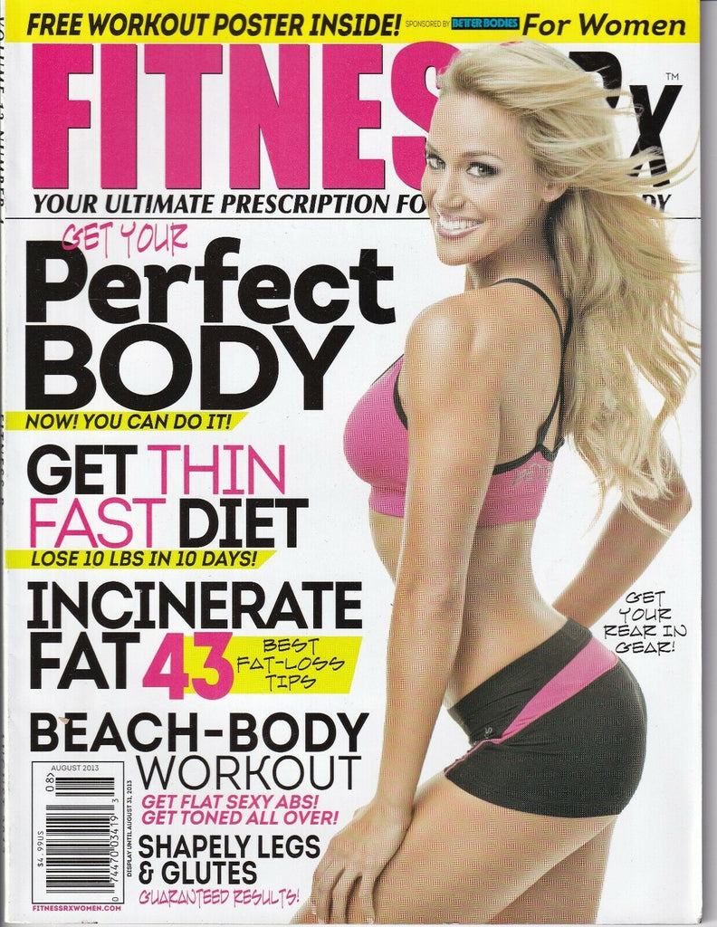 Fitness Rx Magazine Get A Perfect Body August 2013 022019nonr