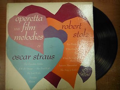 33 RPM Vinyl Robert Stolz Operetta and Film Melodies Angel Rec ANG65030 031915SM