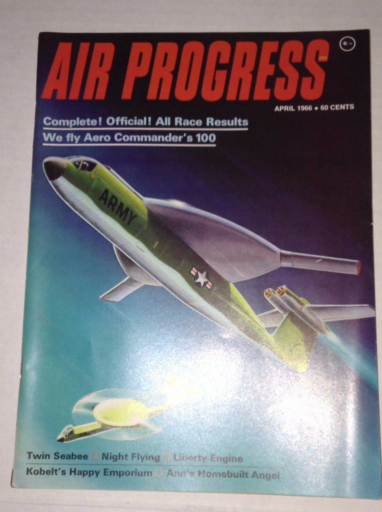 Air Progress Magazine Twin Seabee April 1966 010217RH
