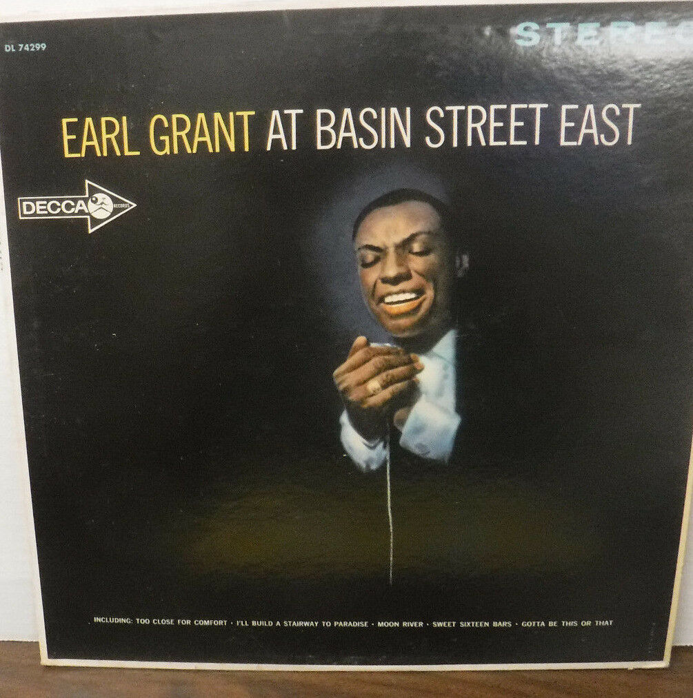 Earl Grant At Basin Street East vinyl DL74299 012118LLE
