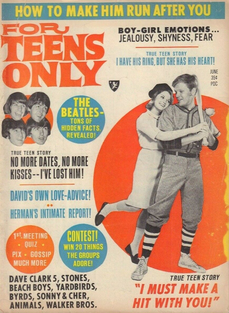 For Teens Only June 1966 The Beatles Dave Clark Beach Boys 020519DBE