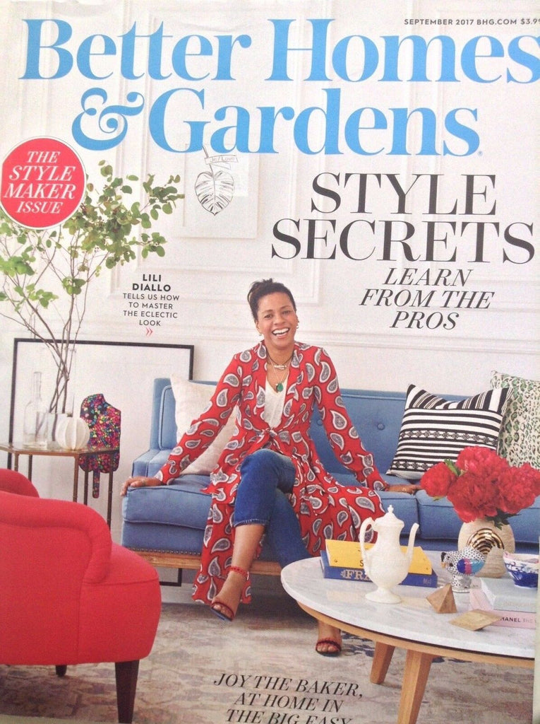 Better Homes & Gardens Magazine Lili Diallo September 2017 092117nonrh