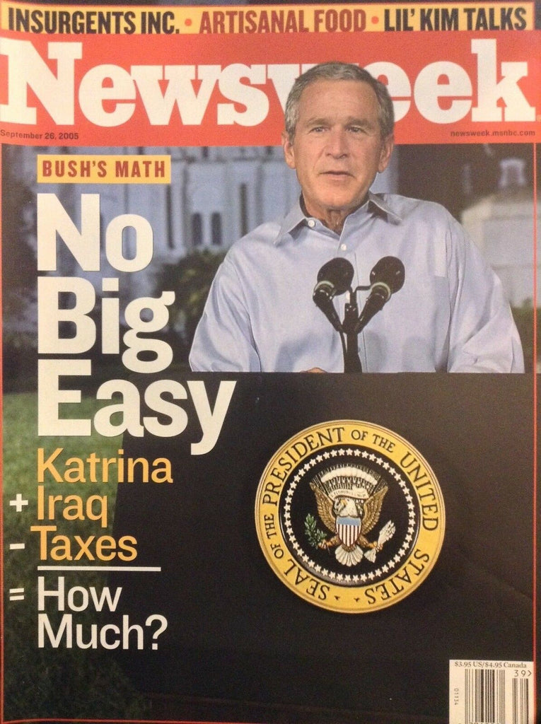 Newsweek Magazine George W. Bush's Mth September 20, 2005 041918nonrh