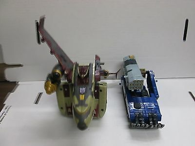 Transformers Toys Lot of 2 Pieces, 1 Tank Vehicle, 1 Aircraft 090114ame2