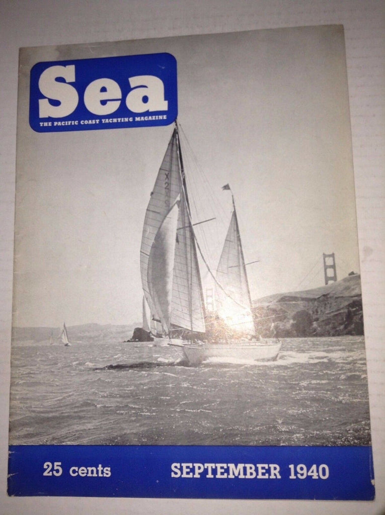 Sea Magazine Petticoat Skippers Star Internationals September 1940 042217nonrh2