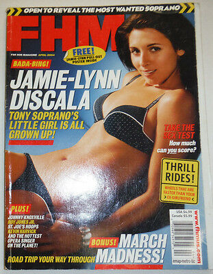 FHM Magazine Jamie-Lynn Discala April 2004 NO ML 121614R2