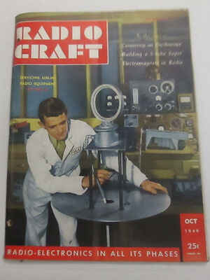 Radio Craft Magazine Servicing Airline Radio Equipment October 1946 102914R1