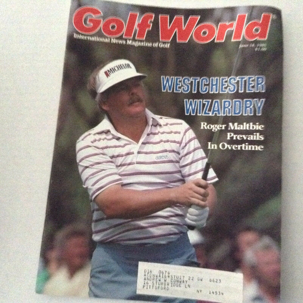 Golf World Magazine Roger Maltbie Prevails June 14, 1985 062917nonrh