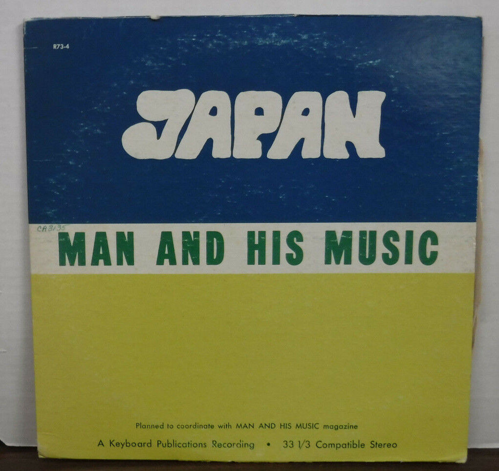 Japan Man And His Music RR-28333 A Keyboard Publication 092917mne