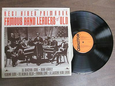 33 RPM Vinyl Regi Hires Primasox, Famous Band Leaders Qualiton 050114ame