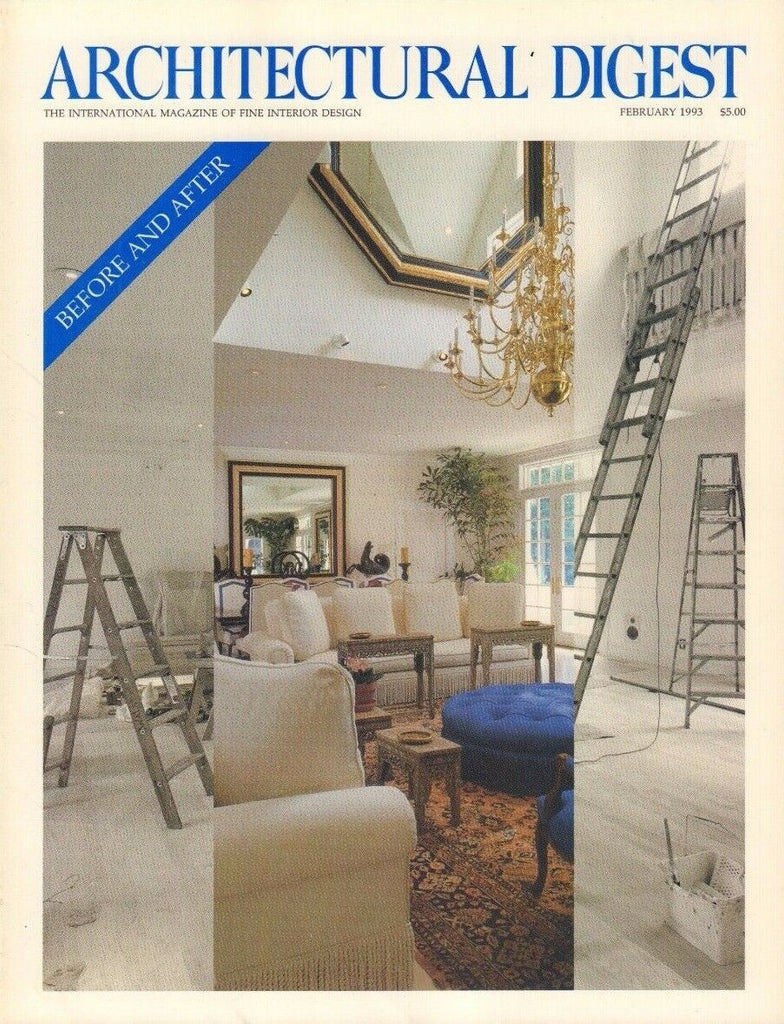 Architectural Digest February 1993 Before and After 021617DBE2