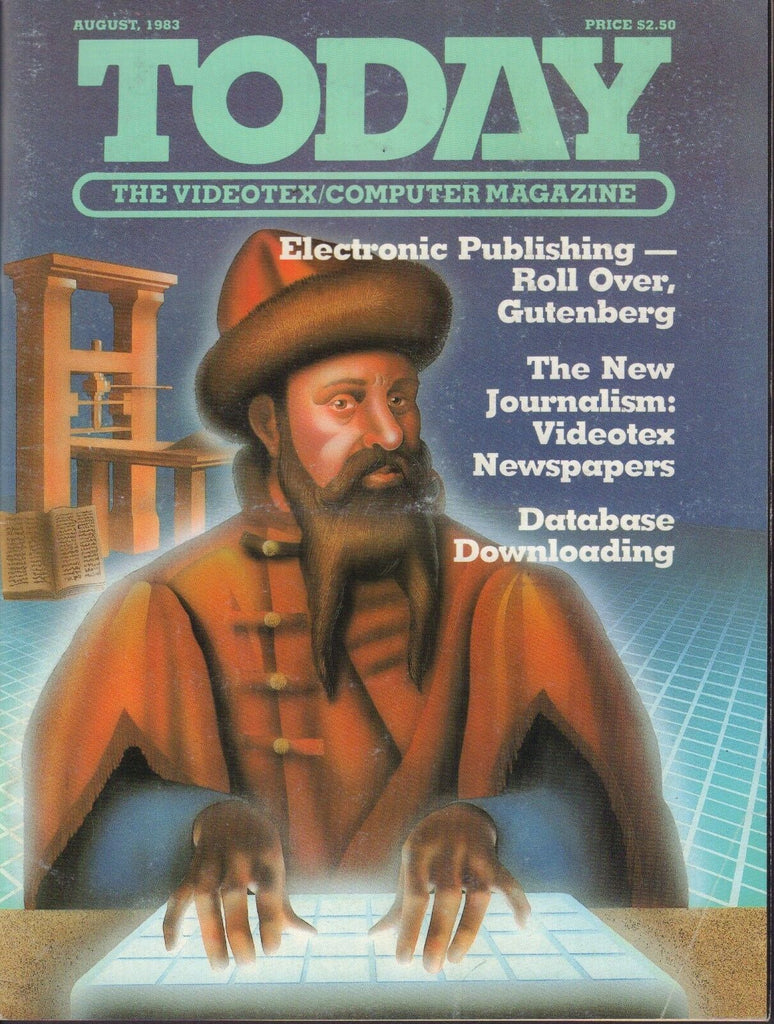 Today Magazine August 1983 Videotex Computer 090917nonjhe