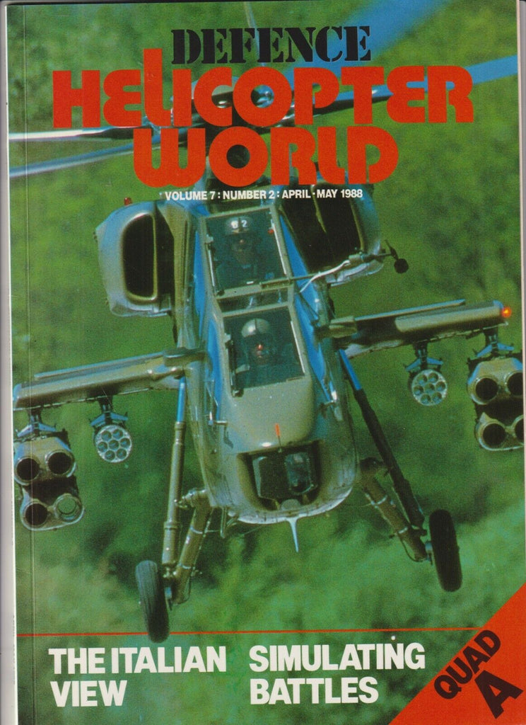 Defence Helicopter World The Italian View April/May 1988 040420nonrh