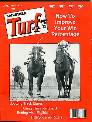 American Turf Monthly June 1984 Improve Your Win Percentage EX 022616jhe