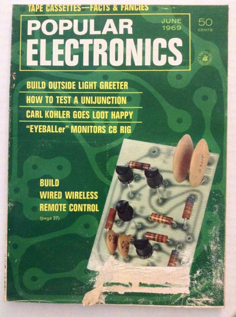 Popular Electronics Build Wired Wireless Remote Control June 1969 091119nonrh