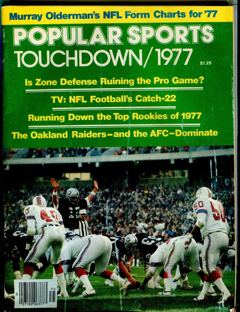 Popular Sports Touchdown Magazine 1977 EX No ML 021817jhe