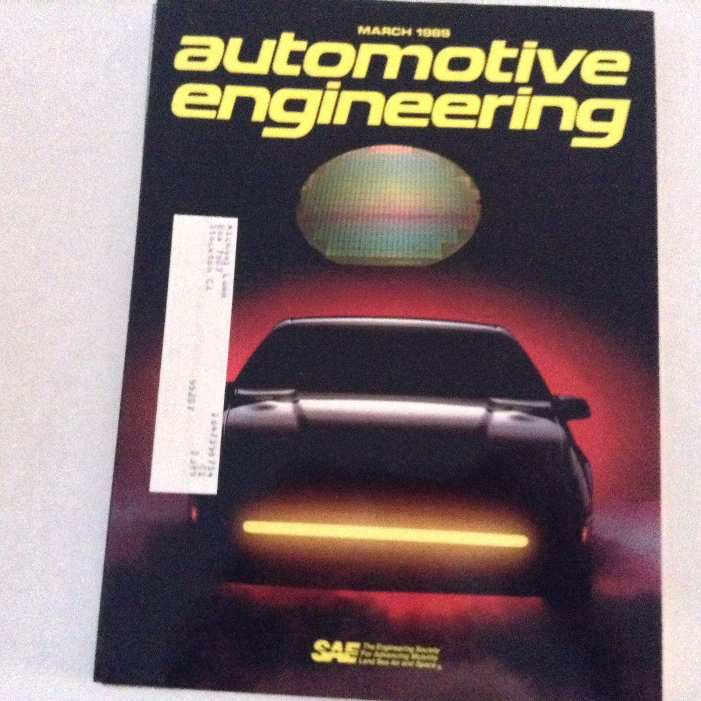 Automotive Engineering Magazine Cathode Ray Tube March 1989 061417nonrh2