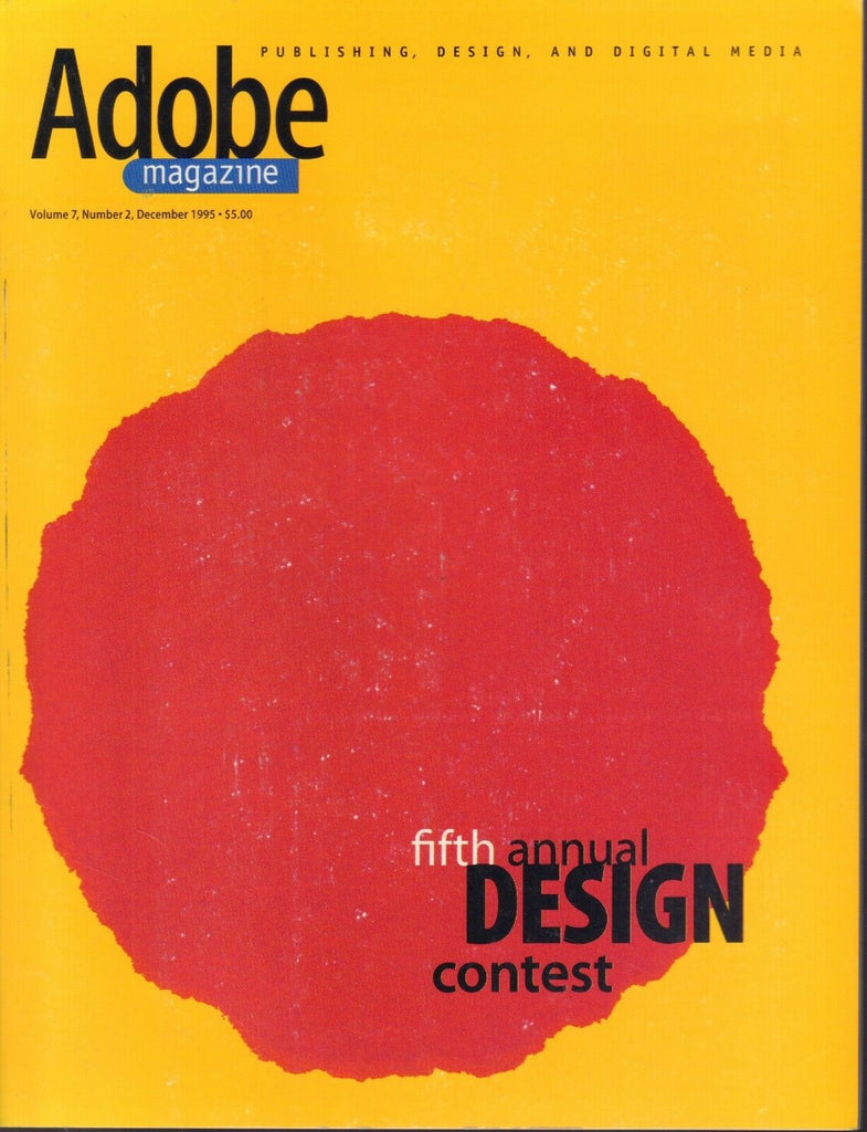 Adobe Magazine Volume 7 Number 2 December 1995 Technology 090618AME2
