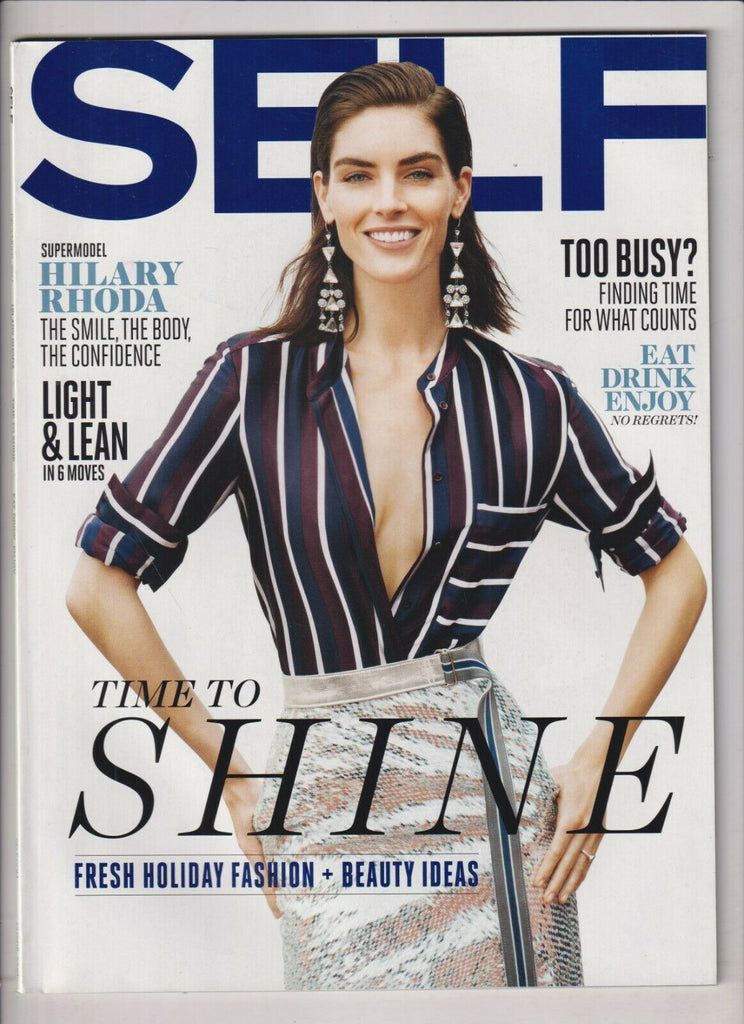 Self Magazine Hilary Rhoda Time To Shine December 2014 020520nonr