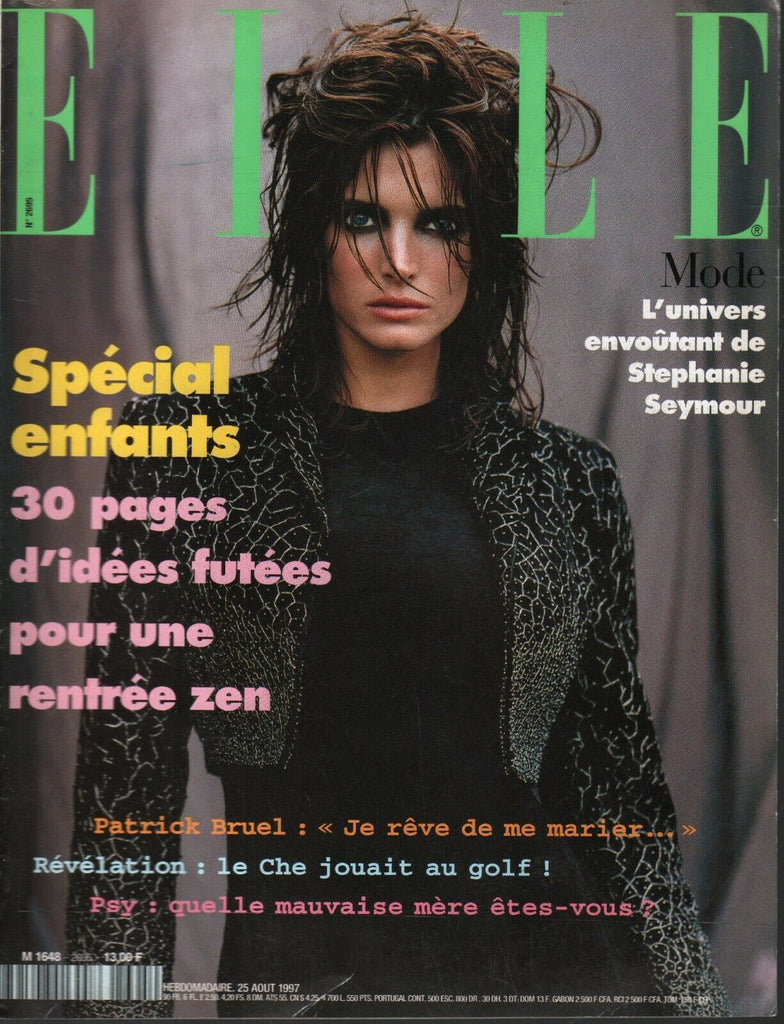 Elle French Fashion August 25 1997 Patrick Bruel Che Guevara 101620ame