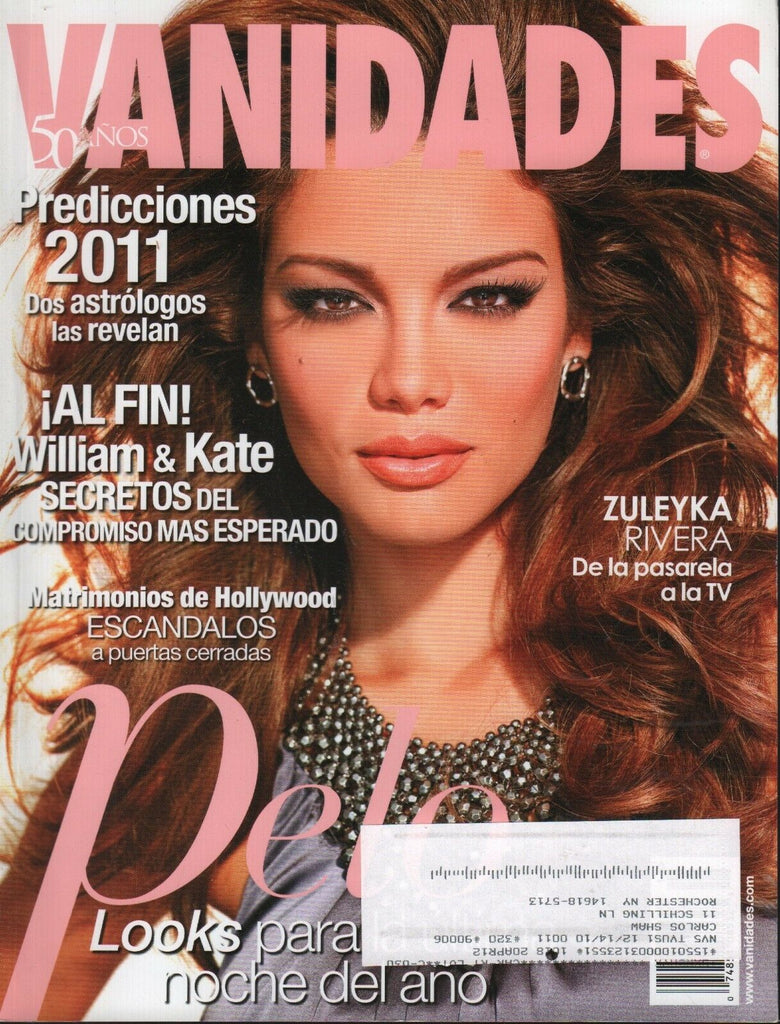 Vanidades Diciembre 14 2010 Zulleyka Rivera William & Kate 100818ame2