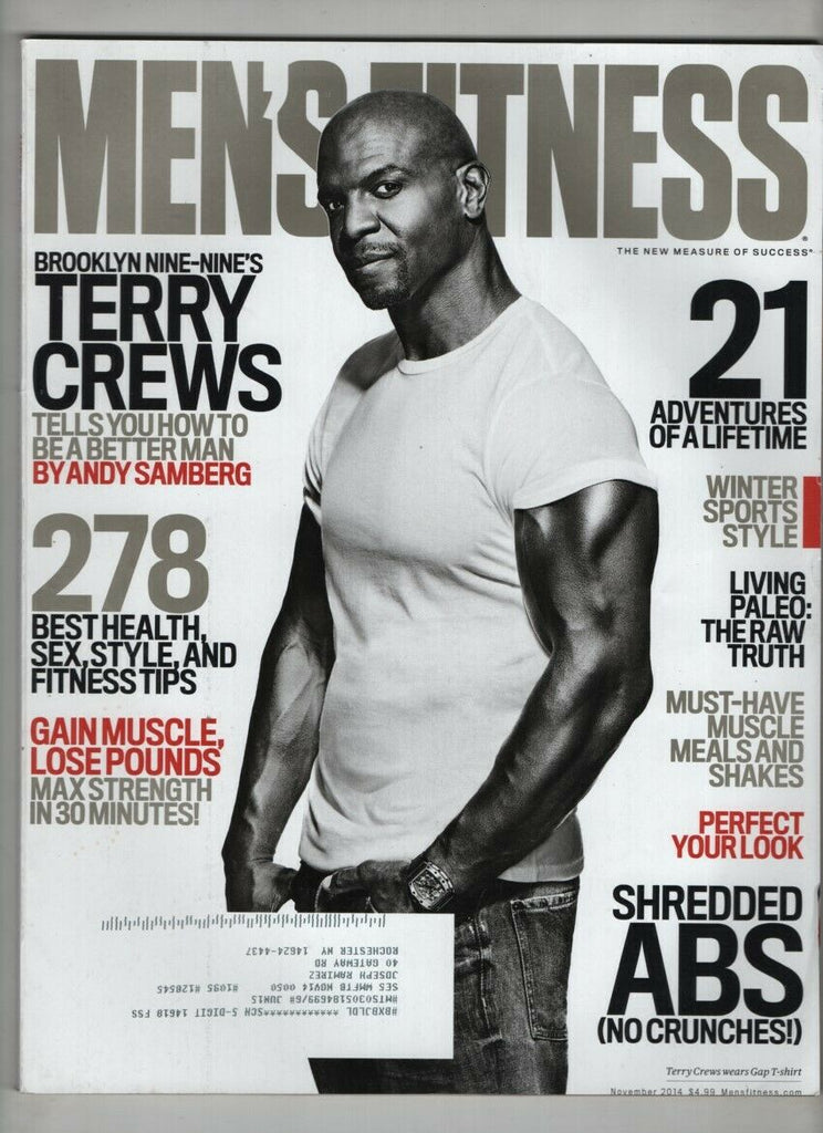 Men's Fitness Mag Terry Crews Gotham Chopra Kobe Bryant November 2014 010821nonr