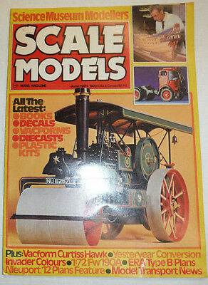 Scale Models Magazine All The Latest Books And Decals June 1981 040915R