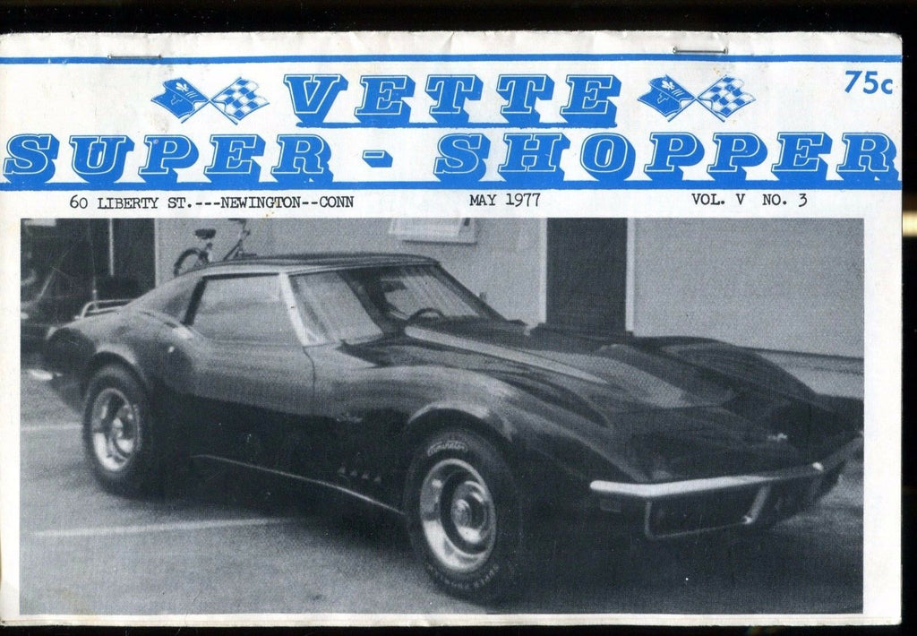 Vette Super Shopper Corvette May 1977 EX 030117nonjhe