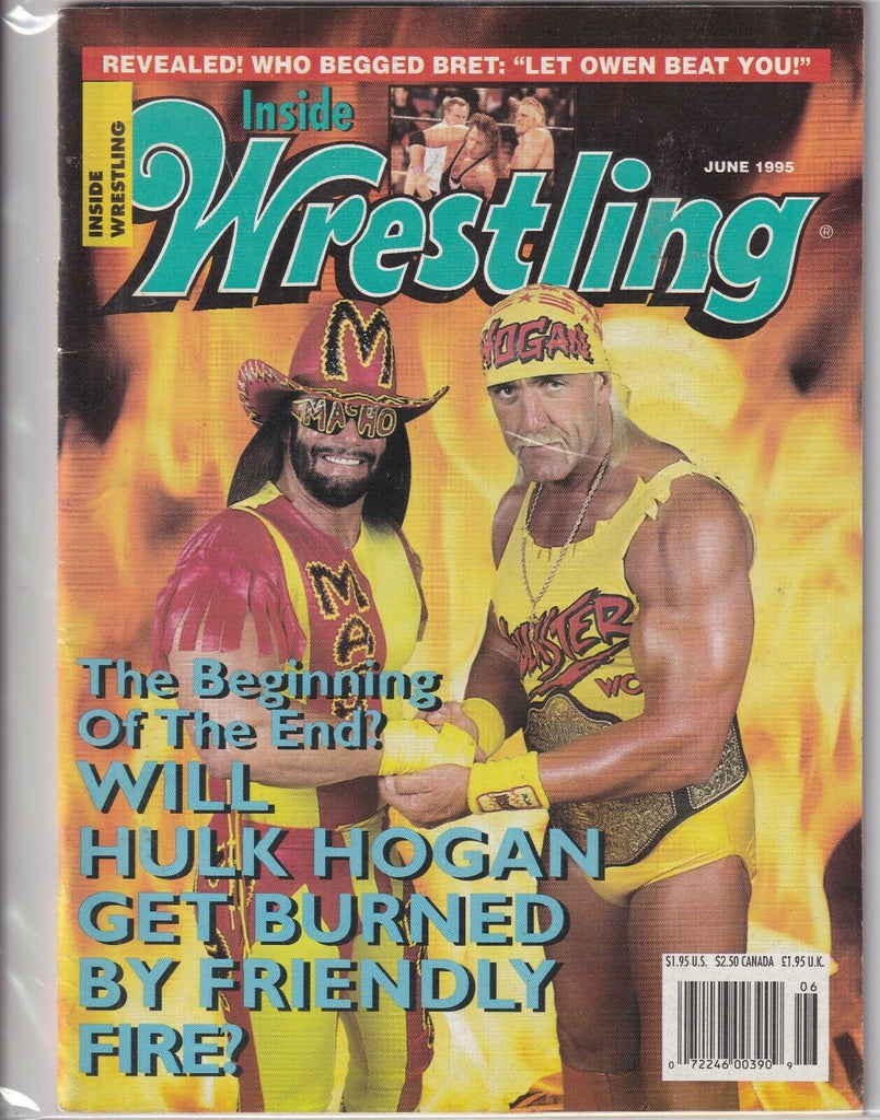 Inside Wrestling Mag Hulk Hogan Randy Savage June 1995 091519nonr