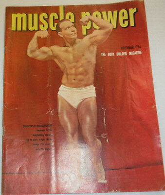 Muscle Power Magazine Barton Horvath November 1950 111914R
