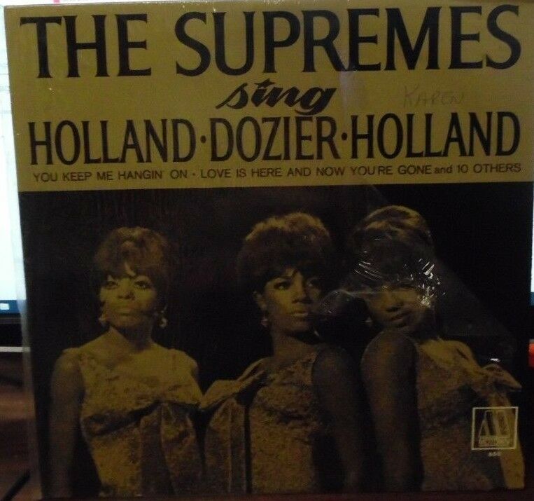 The Supremes sing Holland Dozier Holland vinyl MT-650 090218LLE