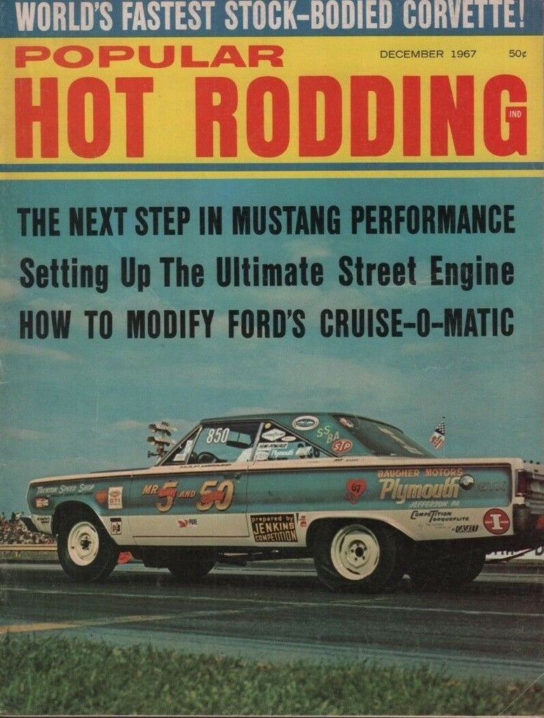 Popular Hot Rodding December 1967 Don Garlits Don Gay Impala 250 w/ML 090418DBE4
