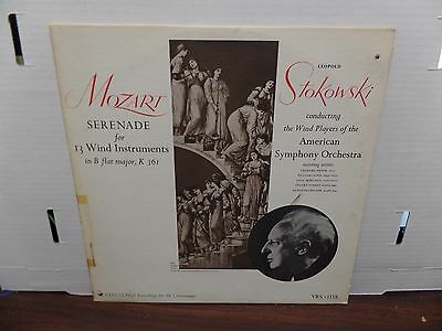 Mozart Serenade For 13 wind Instruments Vanguard VRS-1158 33rpm 080316DBE