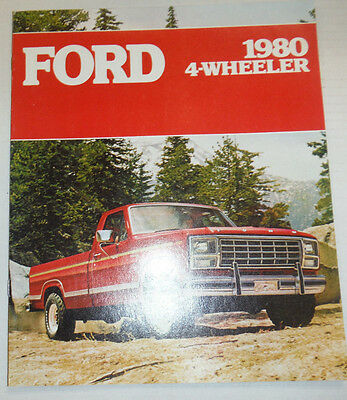 Ford Magazine 1980 4 Wheeler 122614R