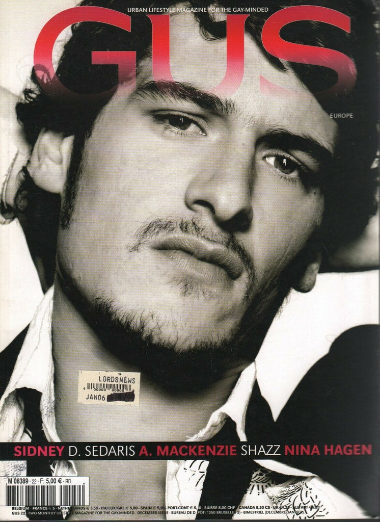 GUS Gay Lifestyle French Magazine #22 December A Mackenzie Nina Hagen 030520AME