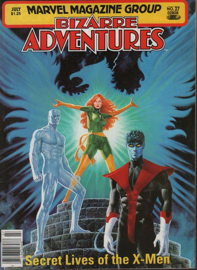 Bizarre Adventures Marvel Magazine No.27 Secret Lives Of The X-Men 052318DBE