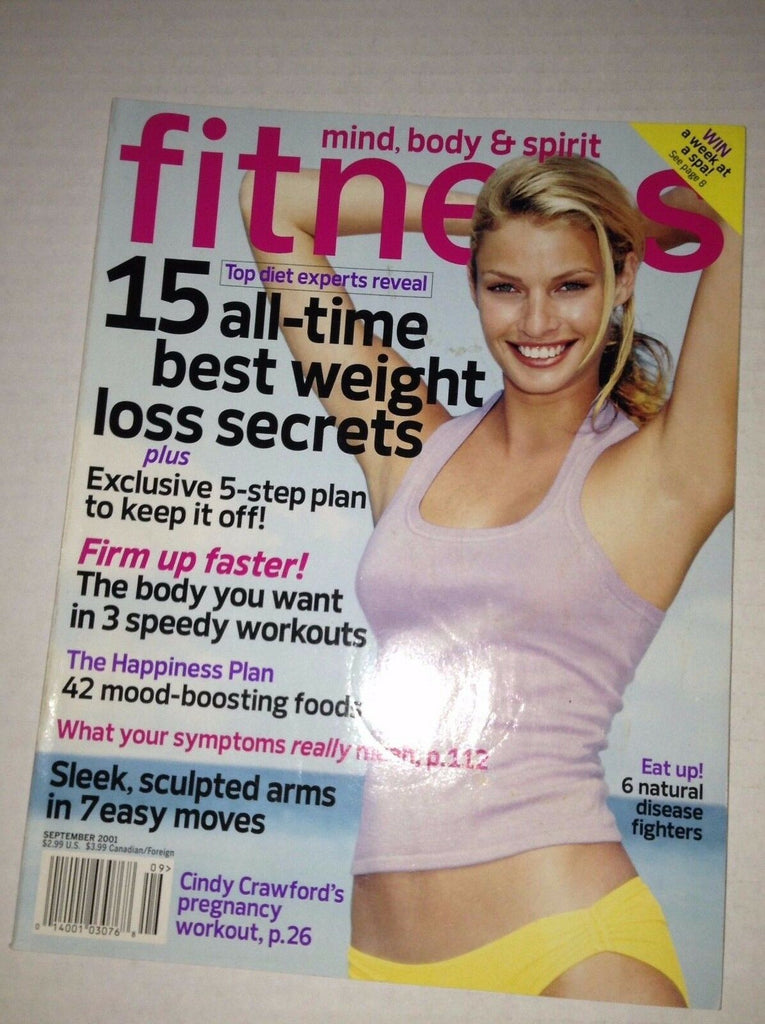 Fitness Magazine Cindy Crawford September 2001 022917NONRH