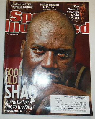 Sports Illustrated Magazine Shaq & Dallas Braden May 2010 012815R