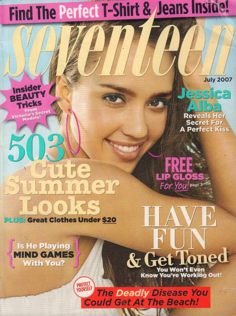 Seventeen Magazine July 2007 Jessica Alba 090517nonjhe